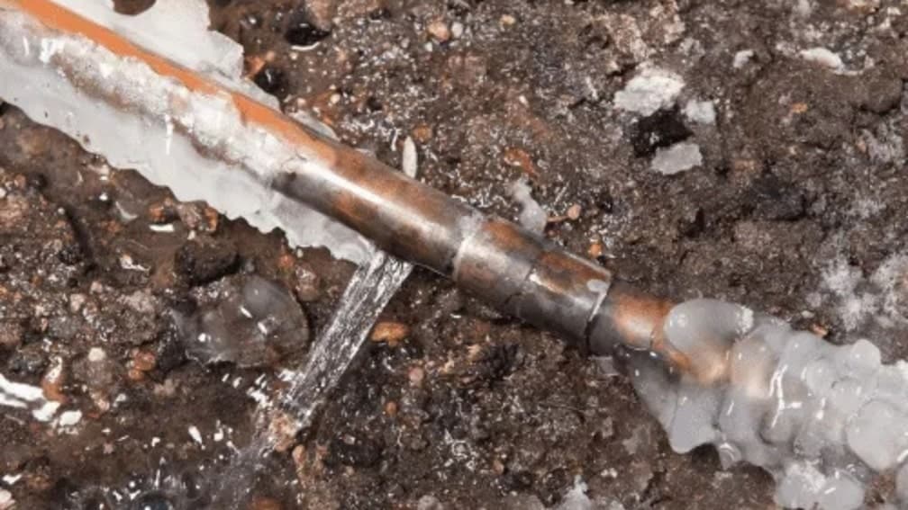 frozen pipe