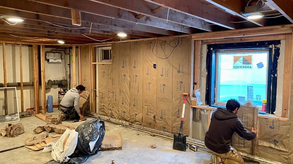 repairs and reconstruction after water damage